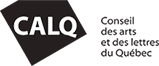 logo CALQ : Conseil des Arts et des Lettres du Québec